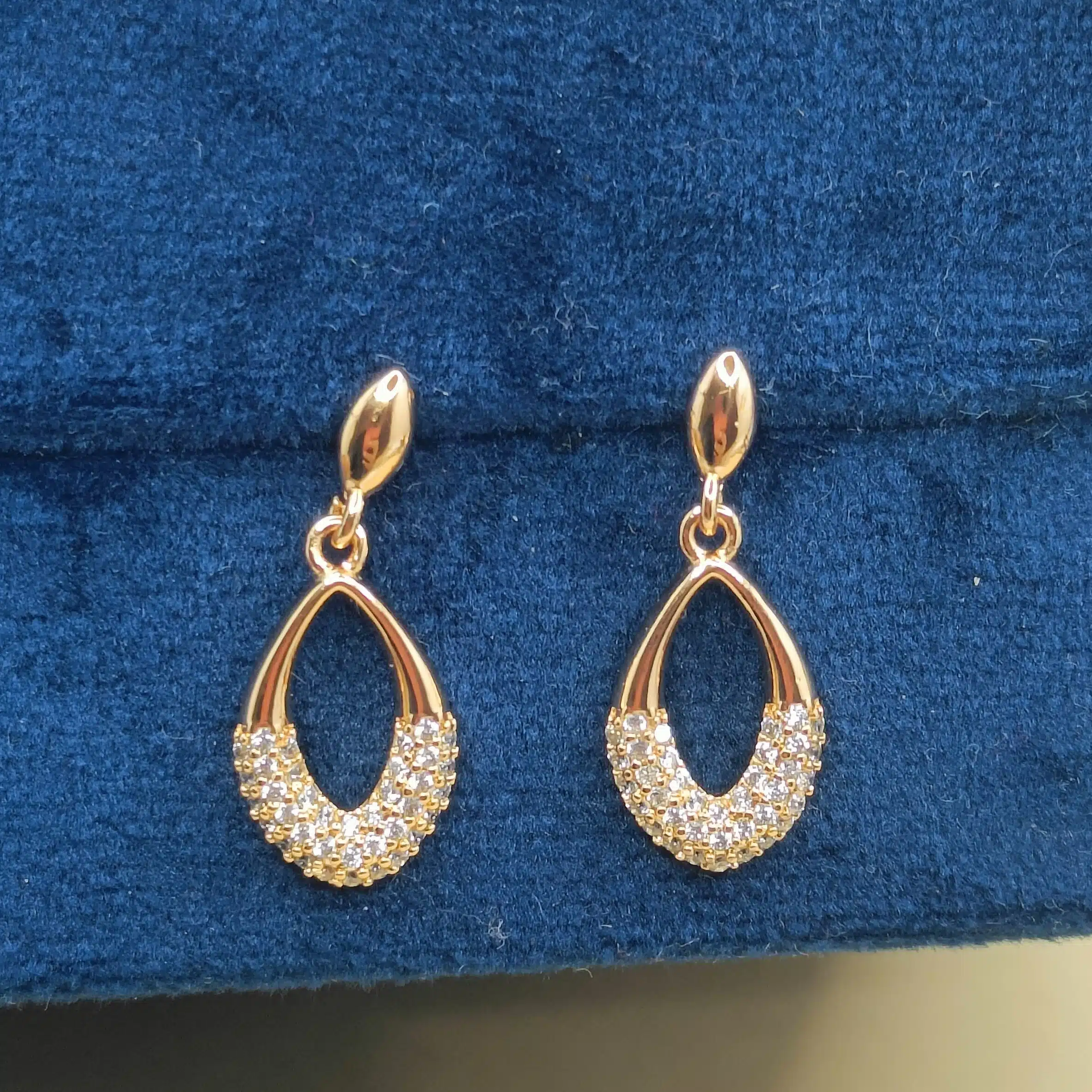 New Rosegold Plated Earrings For Girls - Image 3