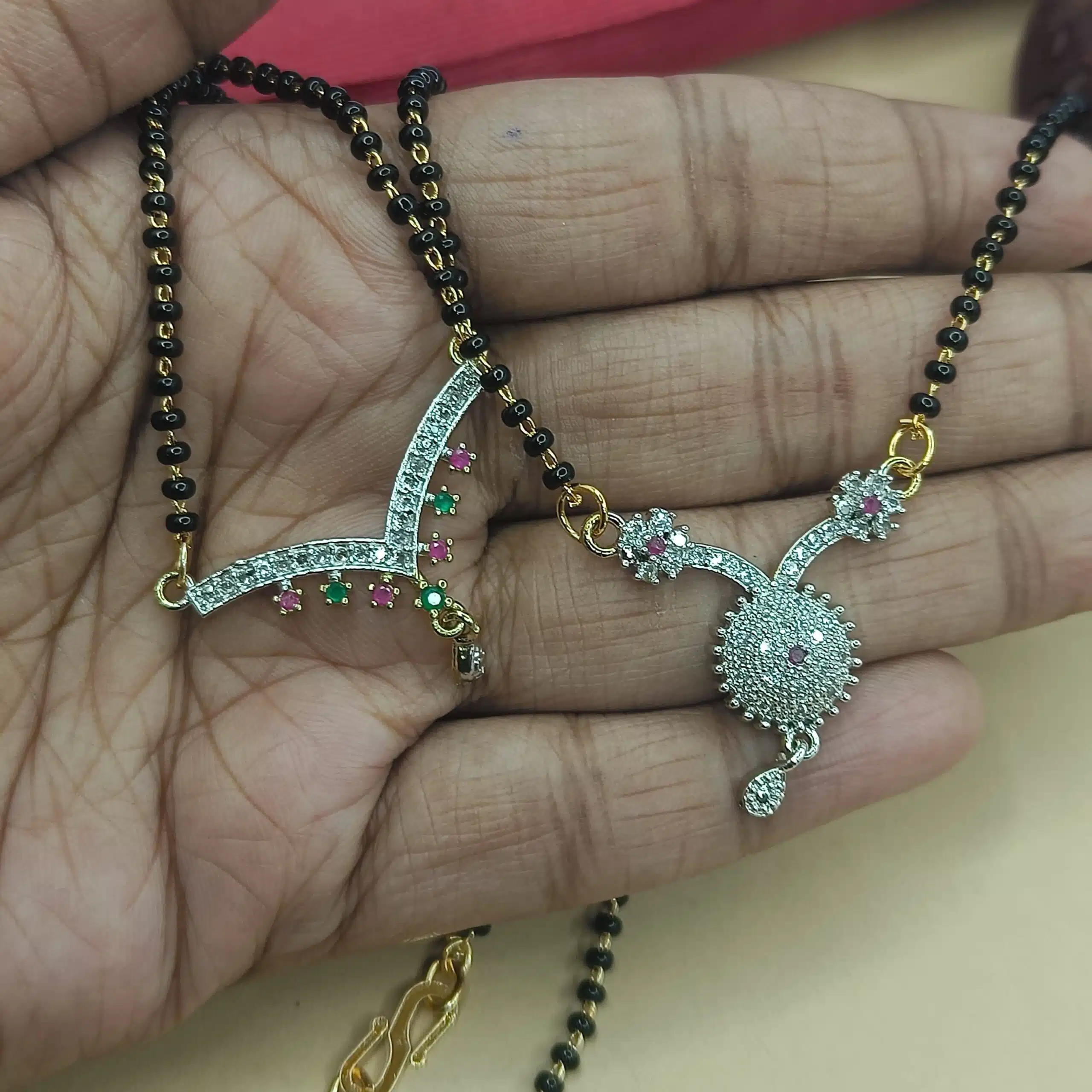 American Diamond Mangalsutra Design - Image 4