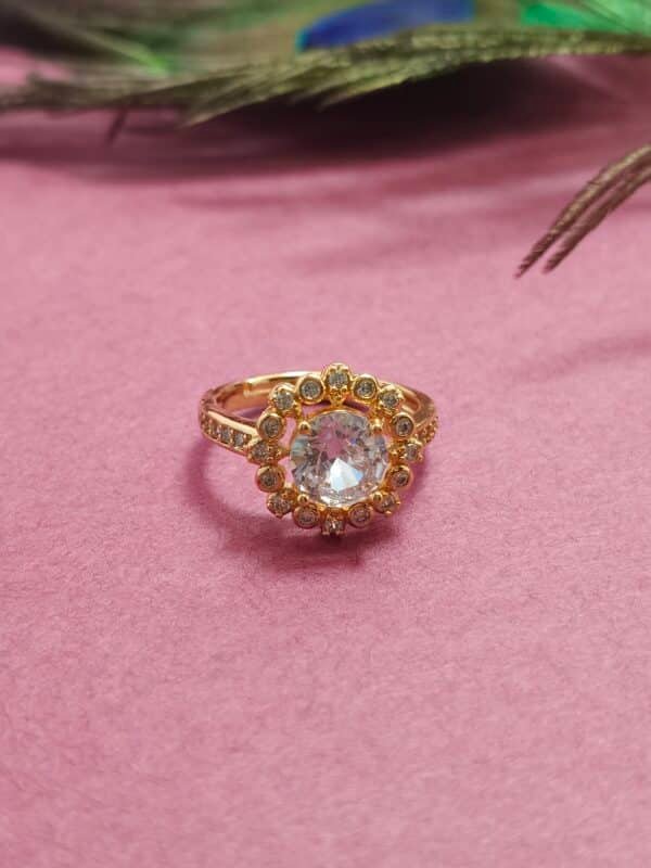 American diamond ring