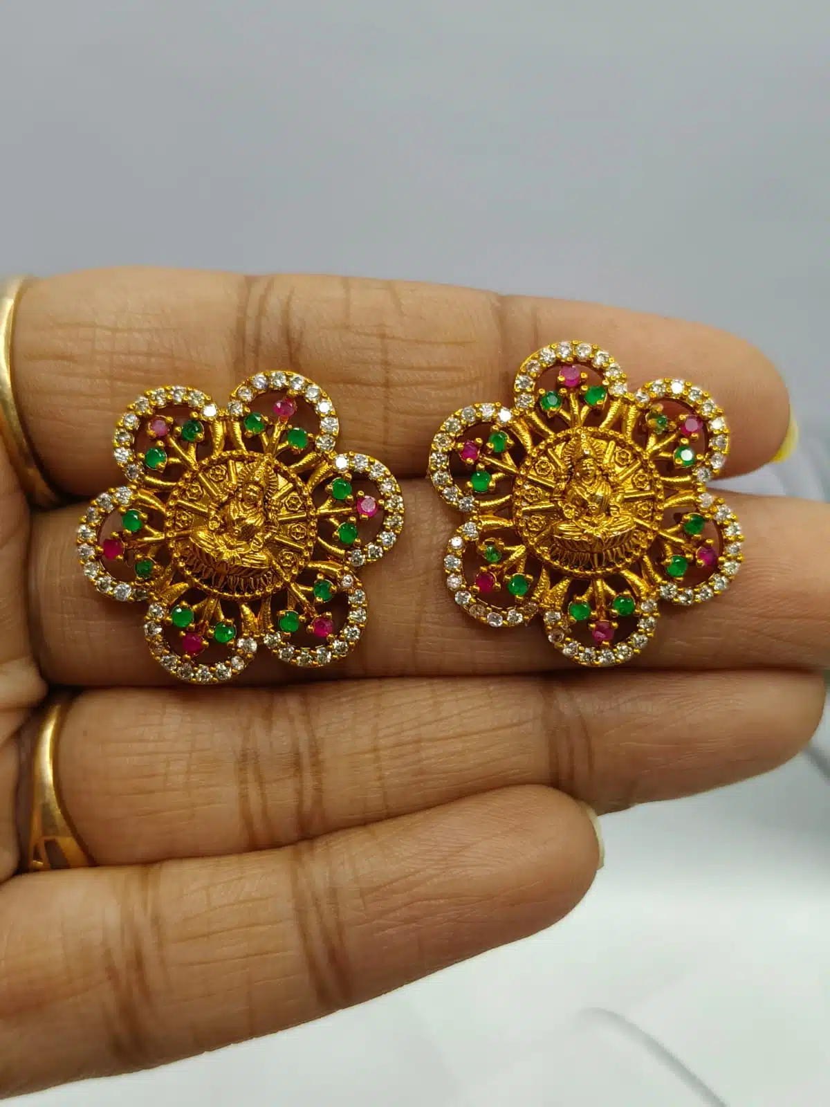 AD Studs Earrings Design 001