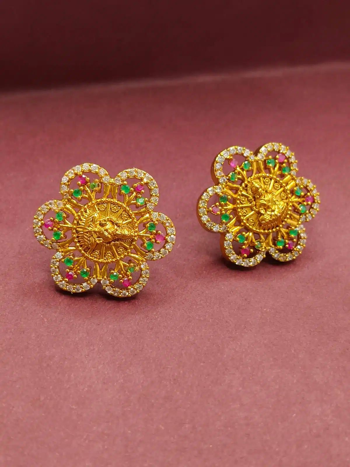 AD Studs Earrings Design